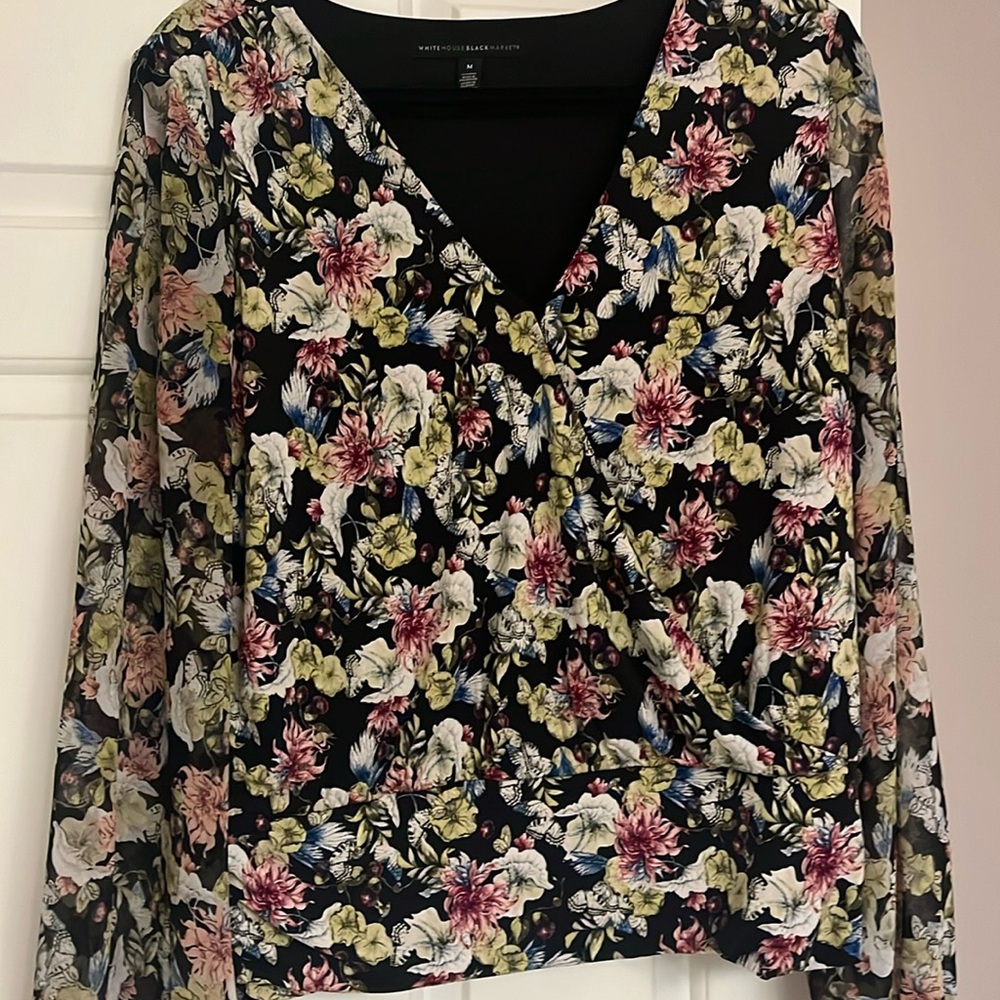 WHBM knit blouse